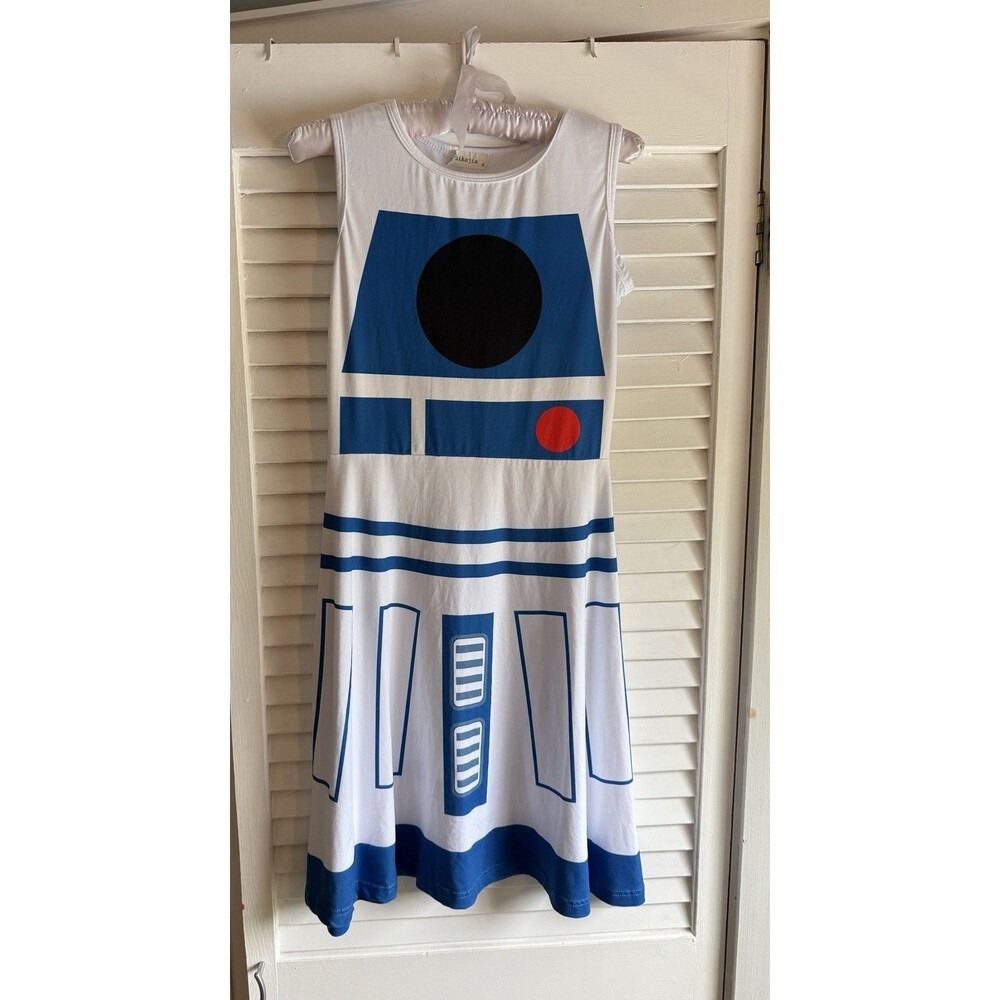 Star Wars Robot R2-D2 Dress S Cosplay Halloween Party Masquerade Costume R2D2